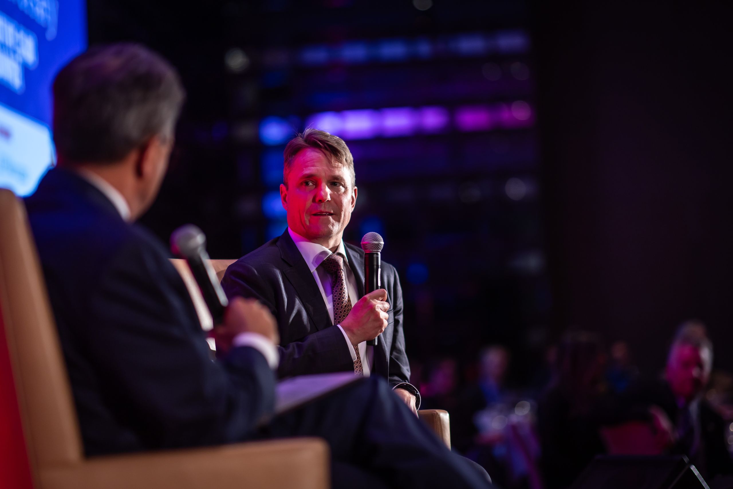 John Graham and Goldy Hyder at the Toronto Global Forum